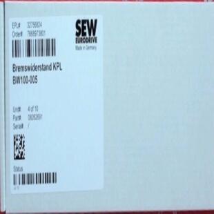 082 SEW 赛威变频器用制动模块 BW100 询价 005