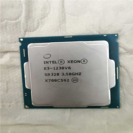 intel至强E3-1230V6，，外观漂亮无磕碰，一口询价