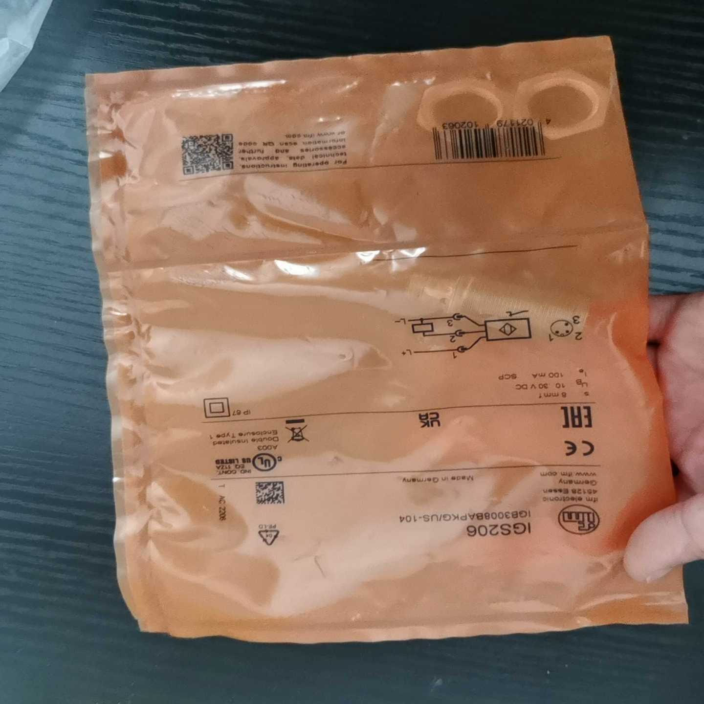 德国IFM易福门IGS206电感式接近开关传感器IG~询价