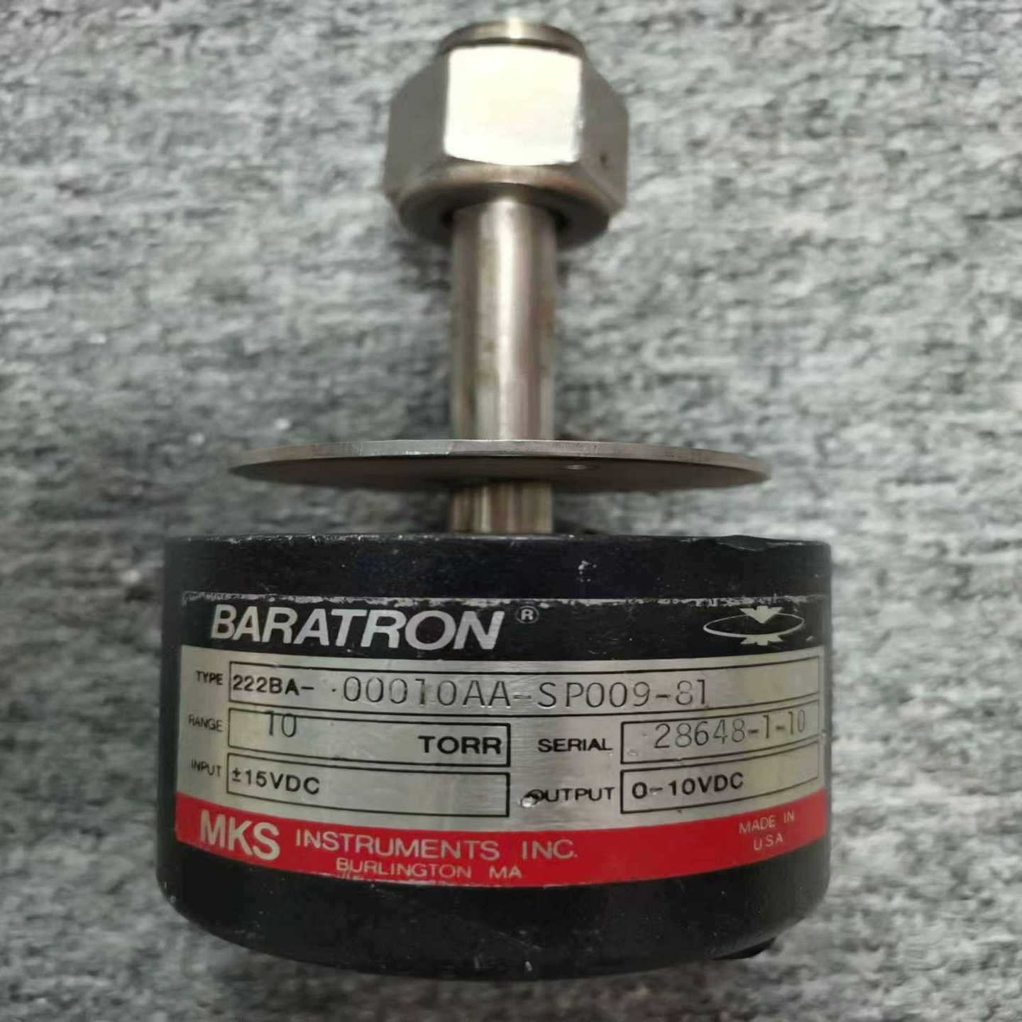 MKS 222BA-00010AA-SP009-81 Bar【侨报商行】