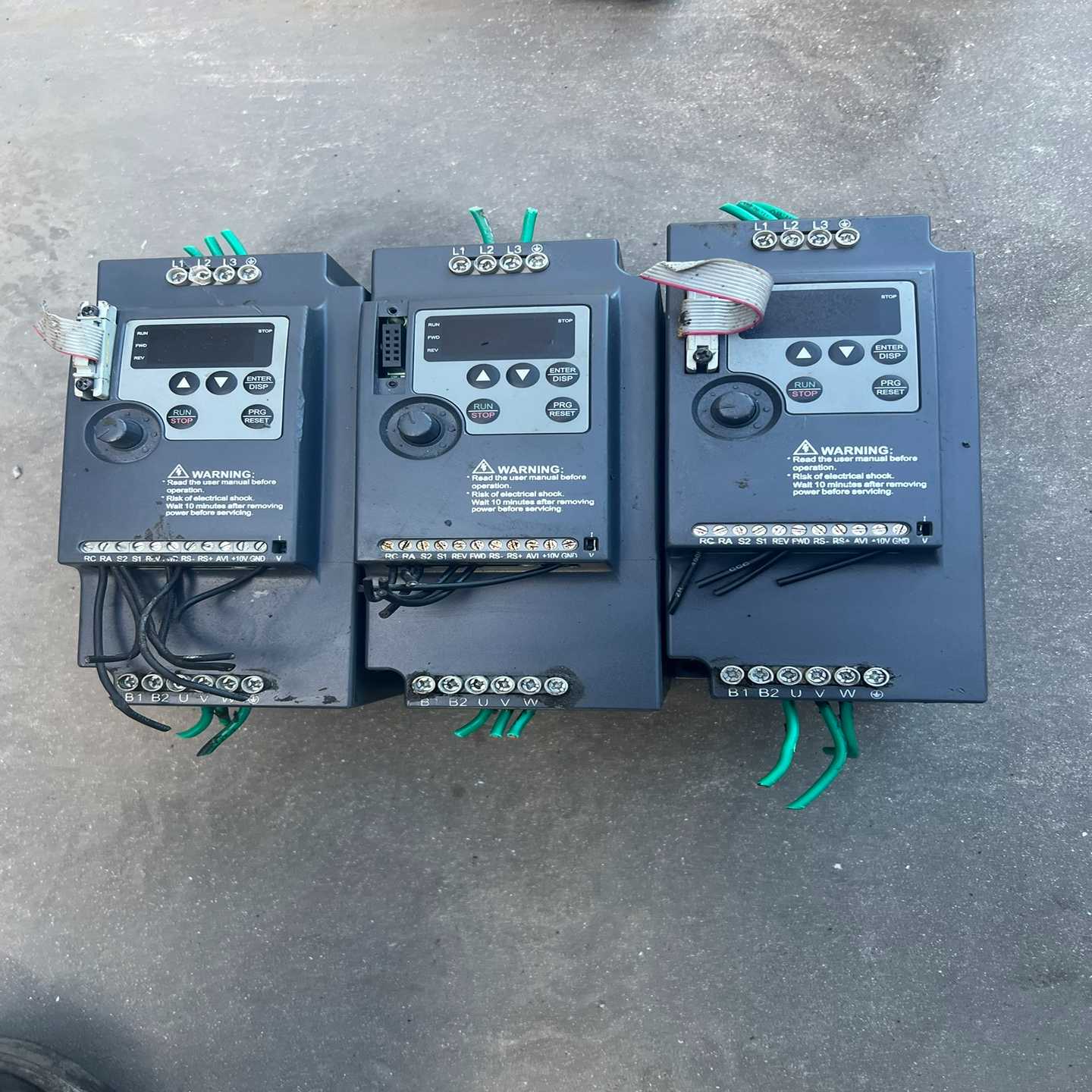 议价众辰变频器，NZ100-5R5G/7R5P-4，拆机三台，功