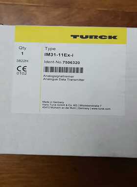 7506320，TURCK图尔克IM31-11EX-I， 7~询价
