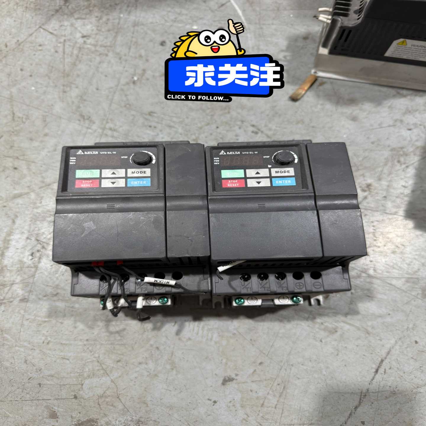 台达变频器VFD015EL21W 220V 1.5kW 实物~询价