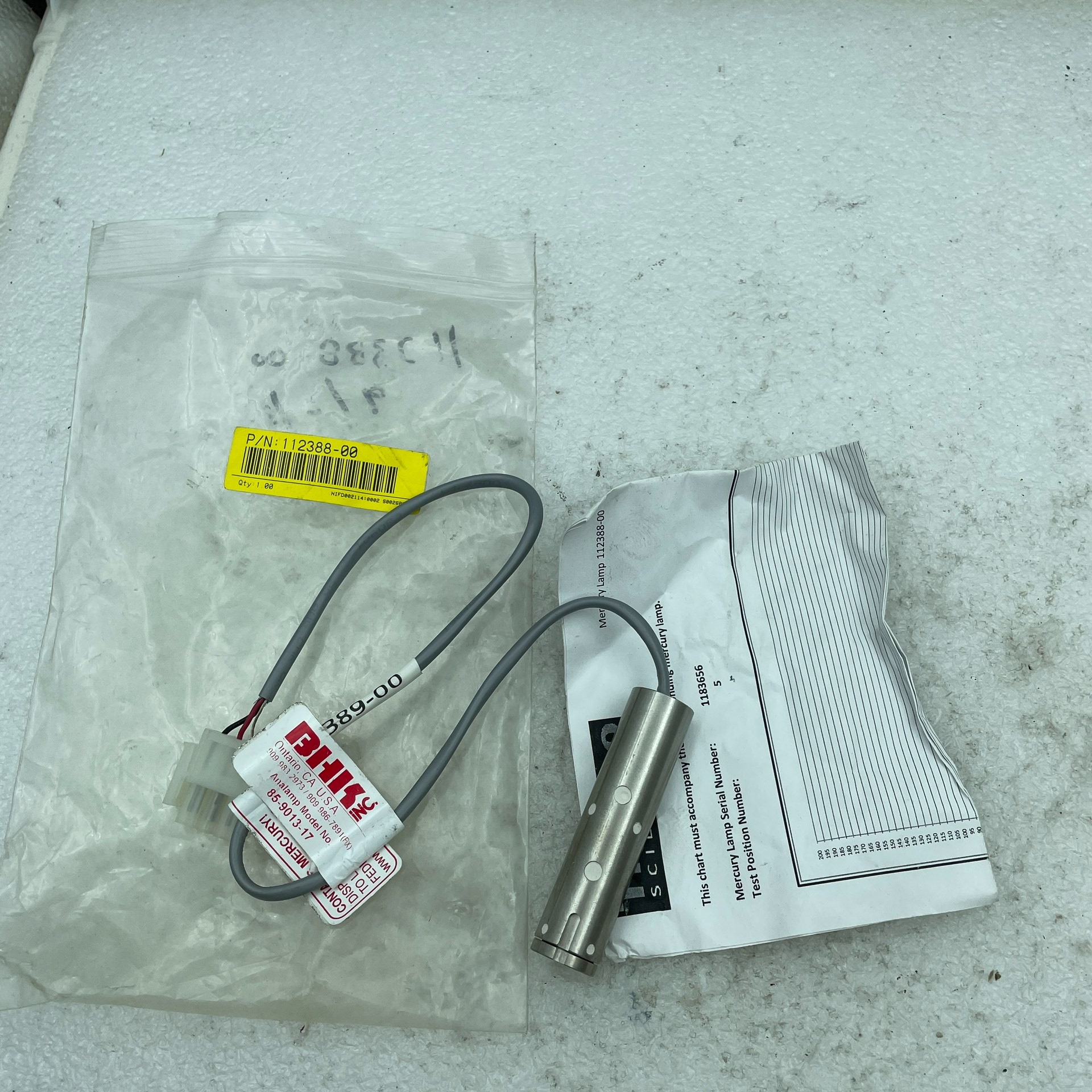 thermo赛默飞 112388-00  LAMPRECYC(德峰商行）