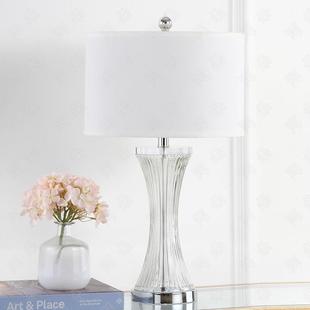 卧室床头台灯温馨美式复古简约现代个性创意遥控台灯1276