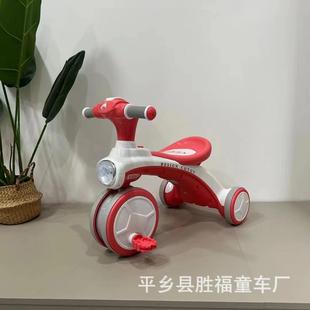 工厂供货儿童三轮车脚踏车1 6岁宝宝音乐脚蹬自行车户外童车