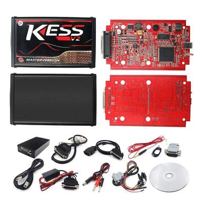 KESS V2 红色PCB for V5.017 KSuite V2.53 No Tokens 欧版可联网