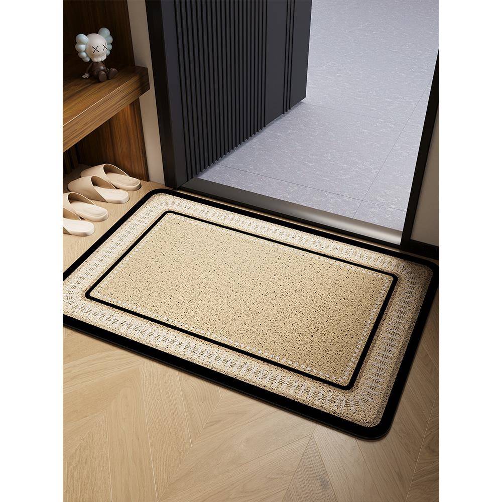 高级感入户门地垫丝圈大门口进门蹭脚垫入门门垫门外家用室外地毯