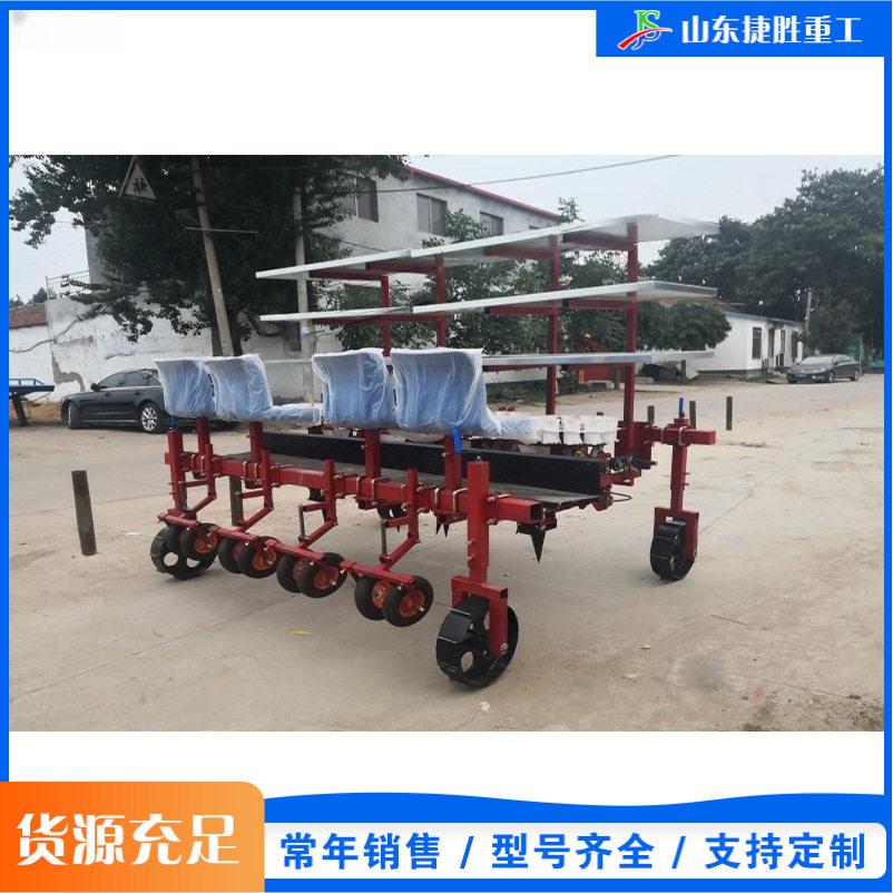 蔬菜苗瓜果苗移栽机 农作物植物苗栽种机 三点悬挂式秧苗种植机