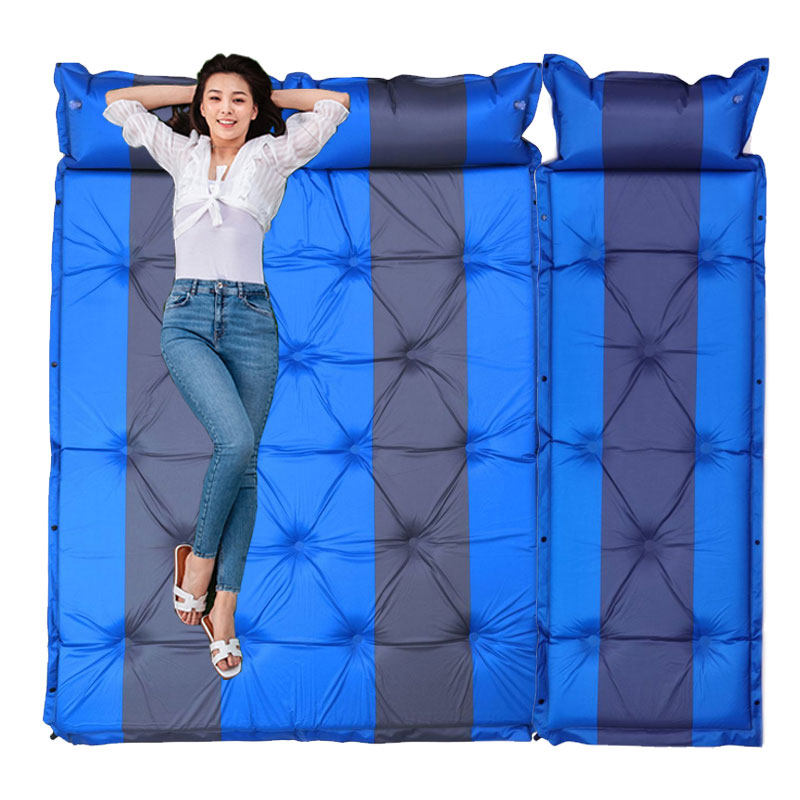 户外自动充气垫防潮垫三人5CM帐篷垫子加厚睡垫充气床垫打地铺