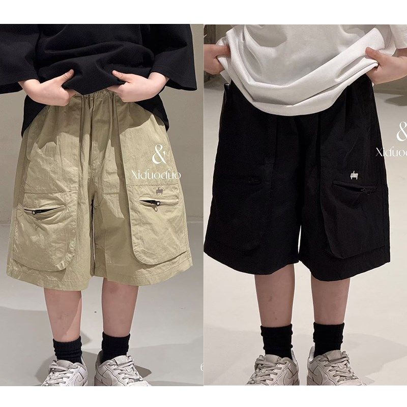 玺哆哆童装2025夏季新款男女童时尚韩版工装休闲短裤五分裤60533,童装/婴儿装/亲子装,裤子,淘宝优惠券,粉丝福利购,淘宝优惠卷