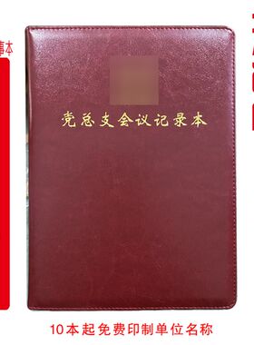 定制 党总支会议记录党小组支部委员会三会一课党课党支部党日