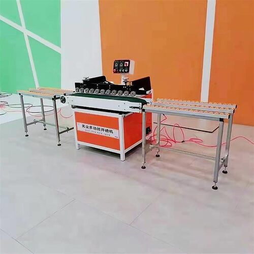 全屋家具柜f门拉直器免拉手开槽机厂家门板防变形开槽器