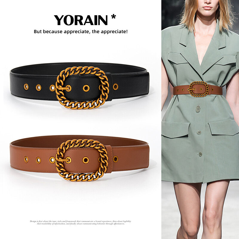 牛皮宽腰带女款高级感配裙子收腰皮带真皮连衣裙腰封装饰裙带配饰,服饰配件/皮带/帽子/围巾,腰带/皮带/腰链,淘宝优惠券,粉丝福利购,淘宝优惠卷
