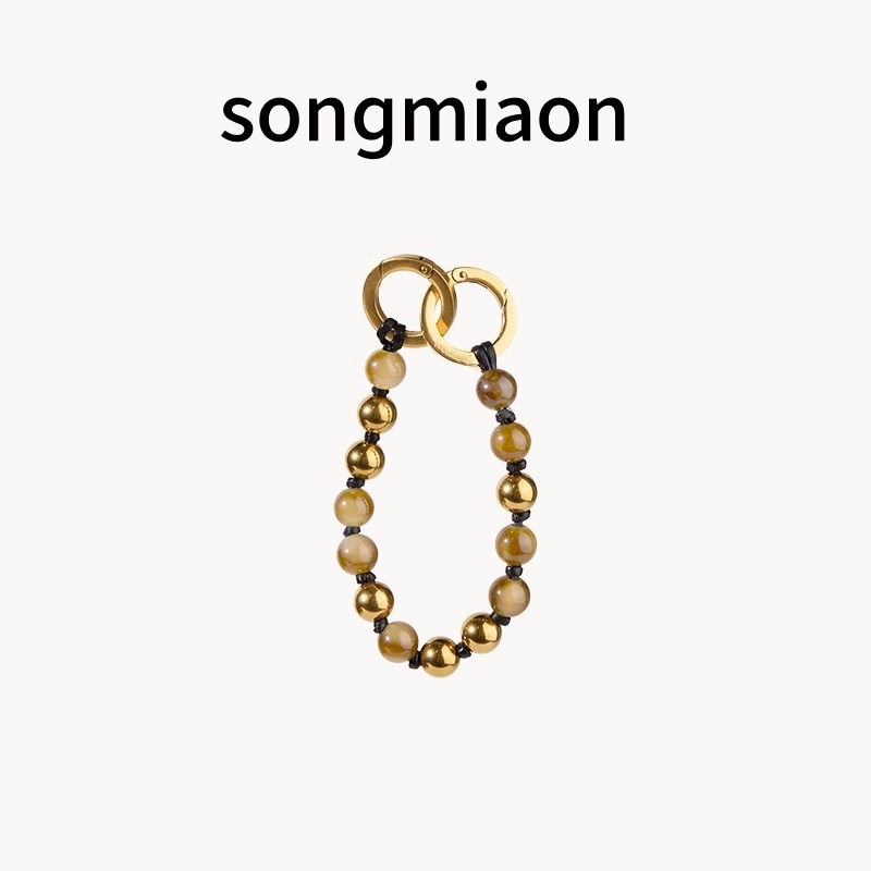 Songmiaon无事珠新中式包包挂件设计师款精致复古手链配饰