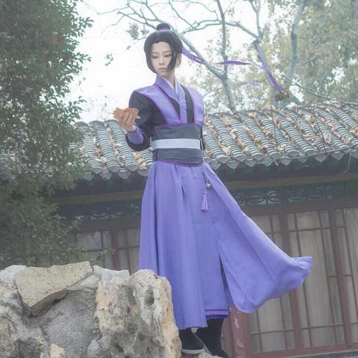 魔道祖师动画版江澄魏无羡少年动漫衍生服装衣服cosplay古汉全套