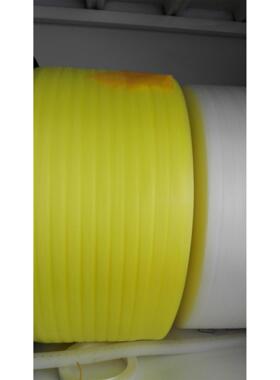 纸箱pp手工打包塑料打包带全自动打包带黄色100m打包带纸箱