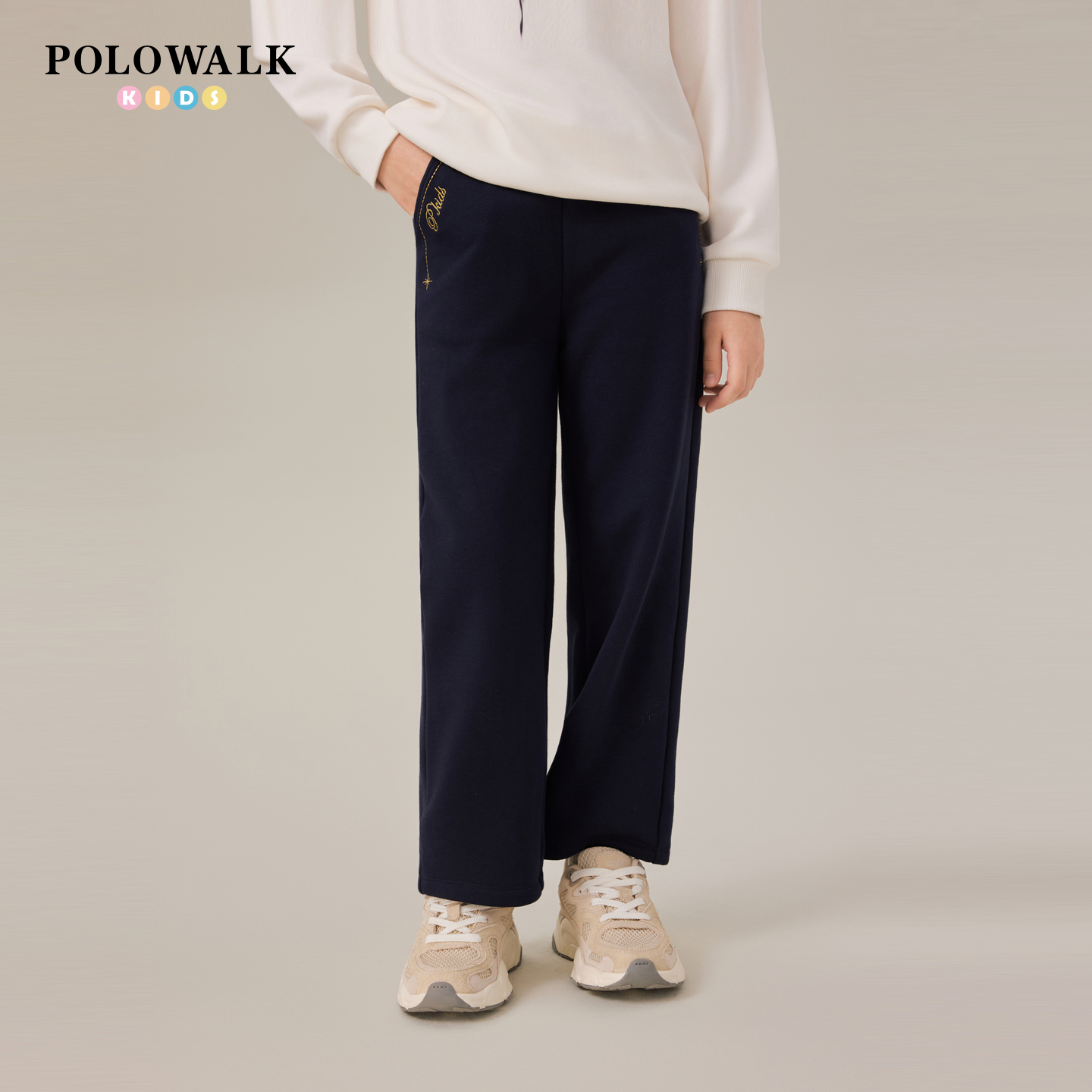 POLOWALK童装女童卫裤