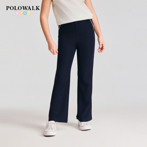 POLOWALK女童防蚊裤休闲直筒裤