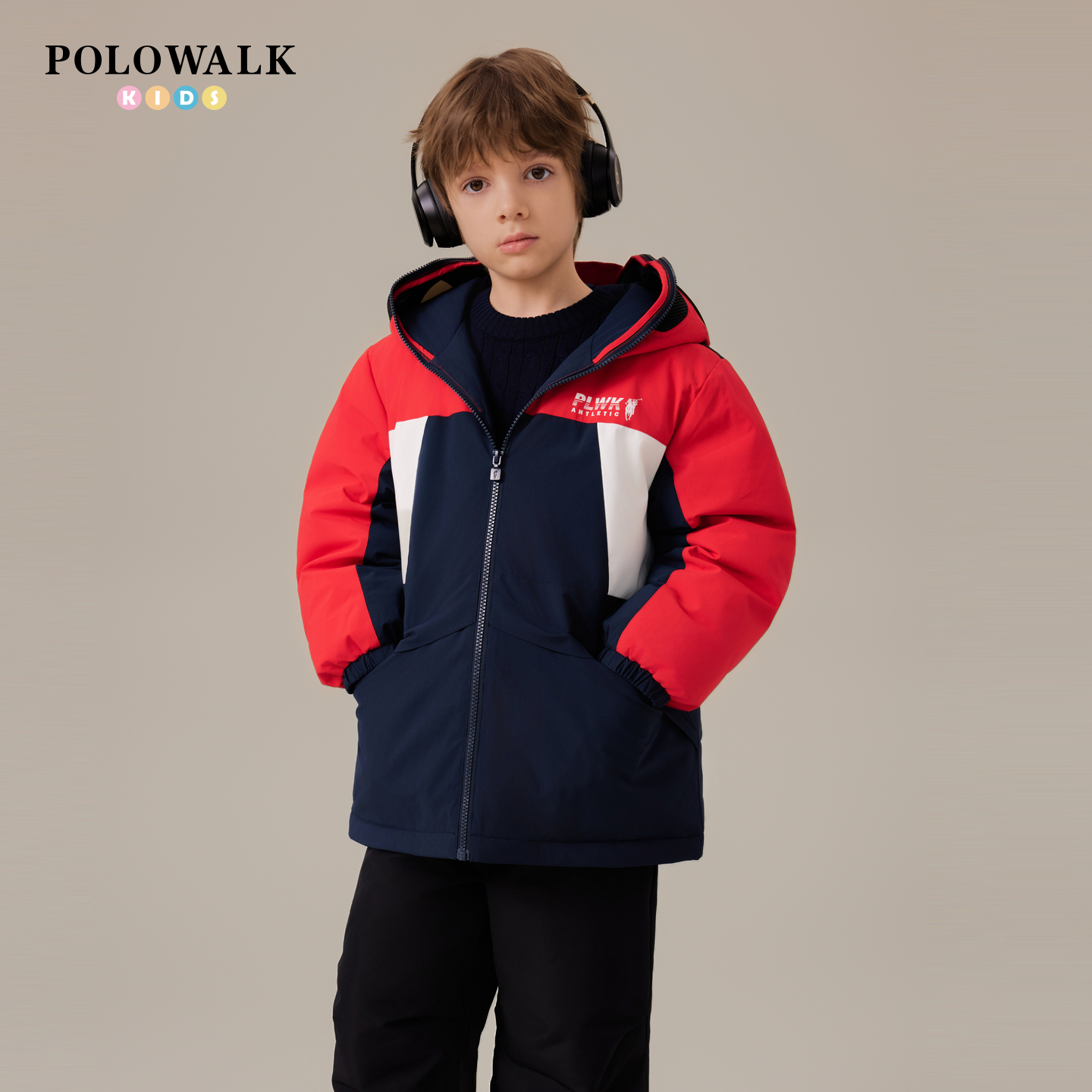 POLOWALK童装男童羽绒服