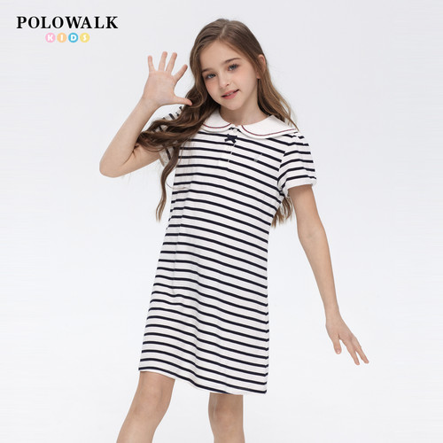 POLOWALK童装女童纯棉T恤
