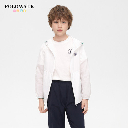 POLOWALK男童连帽外套