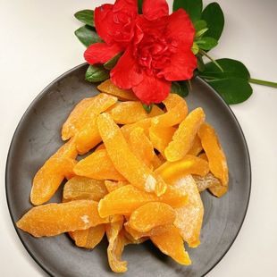 黄桃干黄桃肉干桃子水果蜜饯果脯休闲果干零食