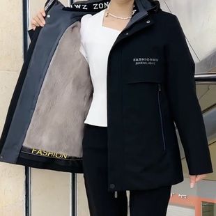 新款加厚派克服男水貂绒内胆皮毛一体貂绒貂皮外套仿皮草反季短款