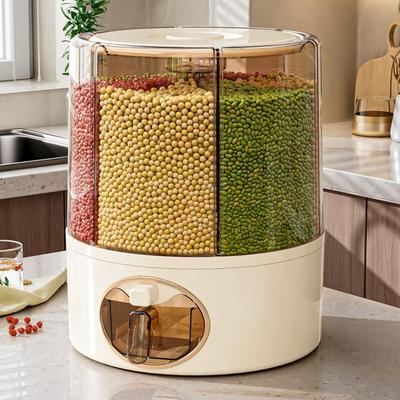 俏洁米桶家用分格五谷杂粮大米盒子防虫防潮防虫防潮米桶高档