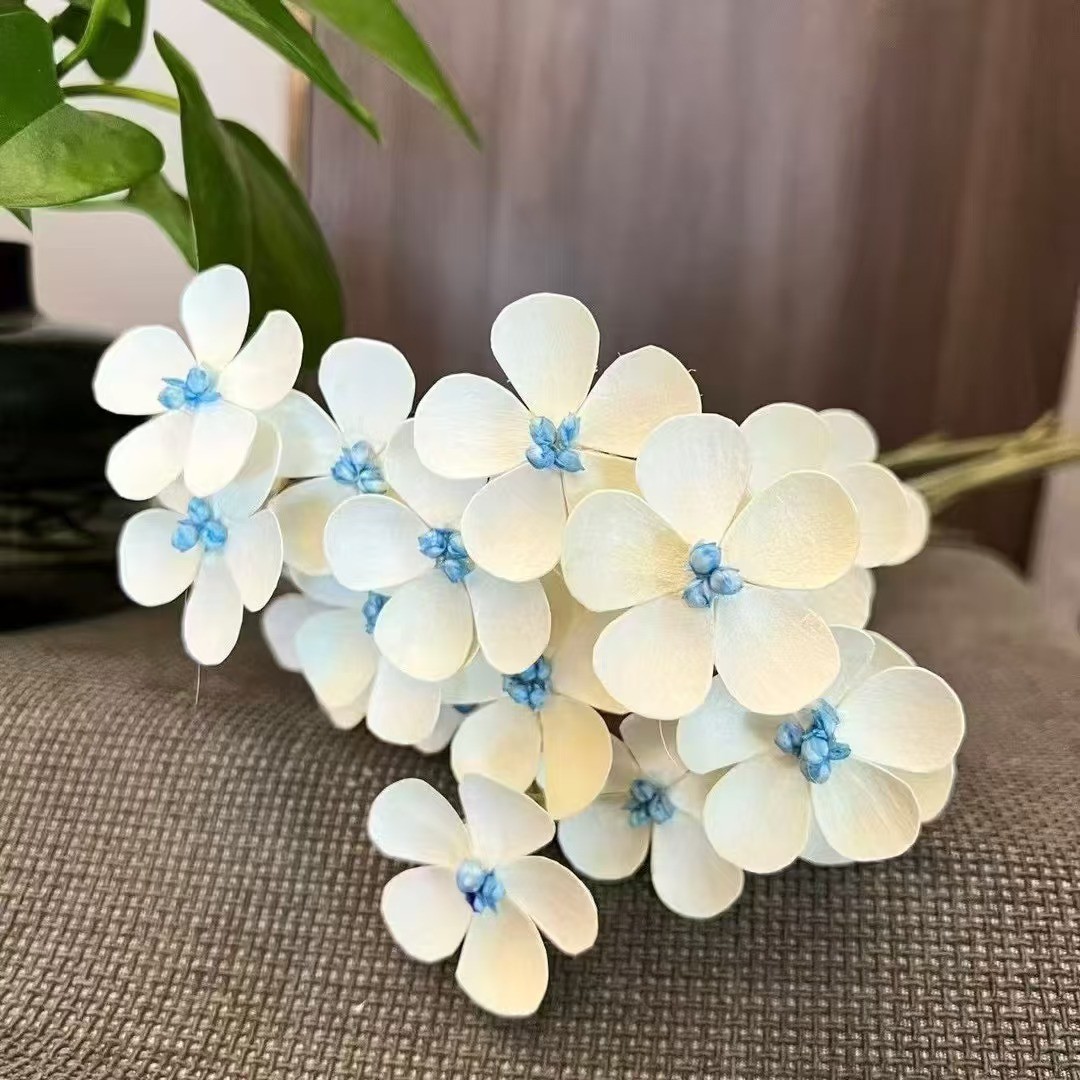 新款干花紫罗兰向日葵花开花束客厅情人节教师节花束花店