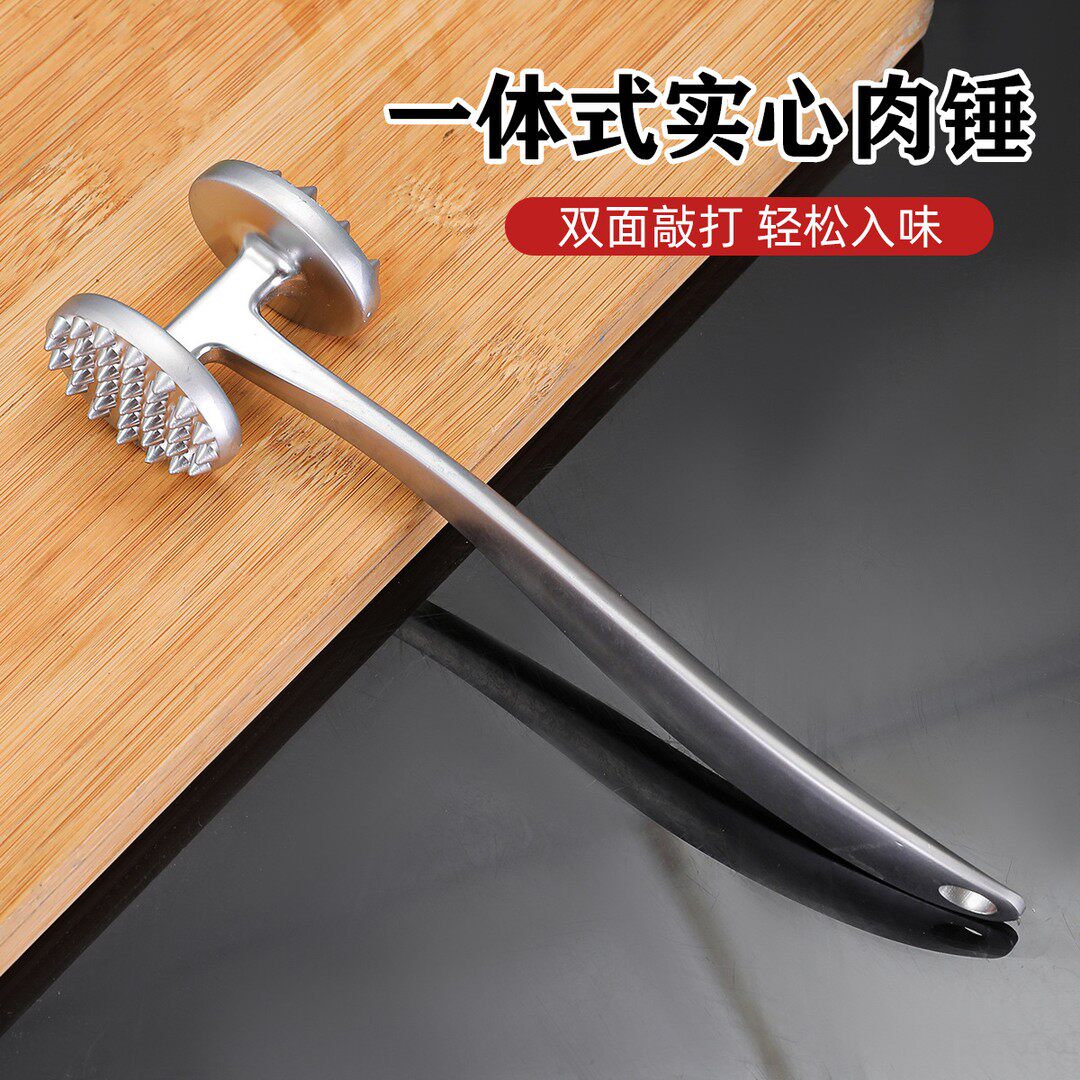 祝氏心宜敲肉锤牛排锤断筋器厨房多功能敲打器嫩肉锤拍打器锤肉器图片