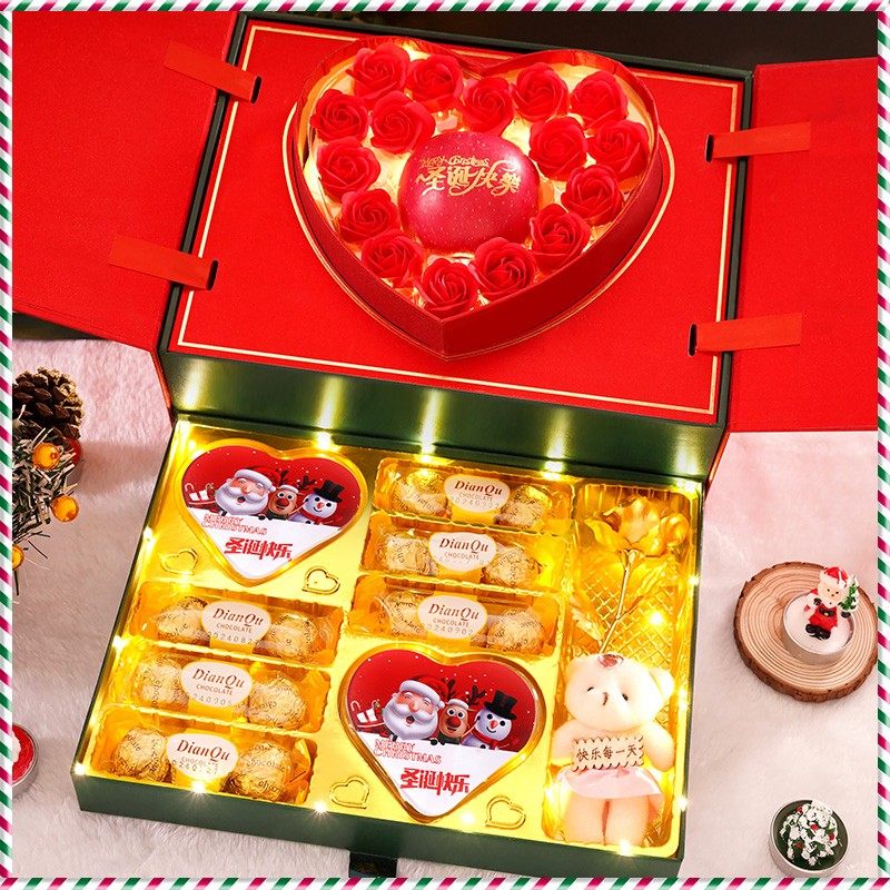 2024新款平安夜圣诞节巧克力礼盒装送女友老婆女生礼物表白礼品