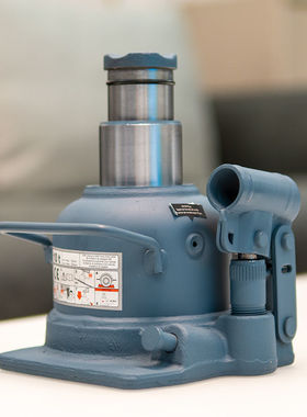 双节顶立式液压千斤顶TH810002矮式低位千斤顶10吨车用货车千金顶