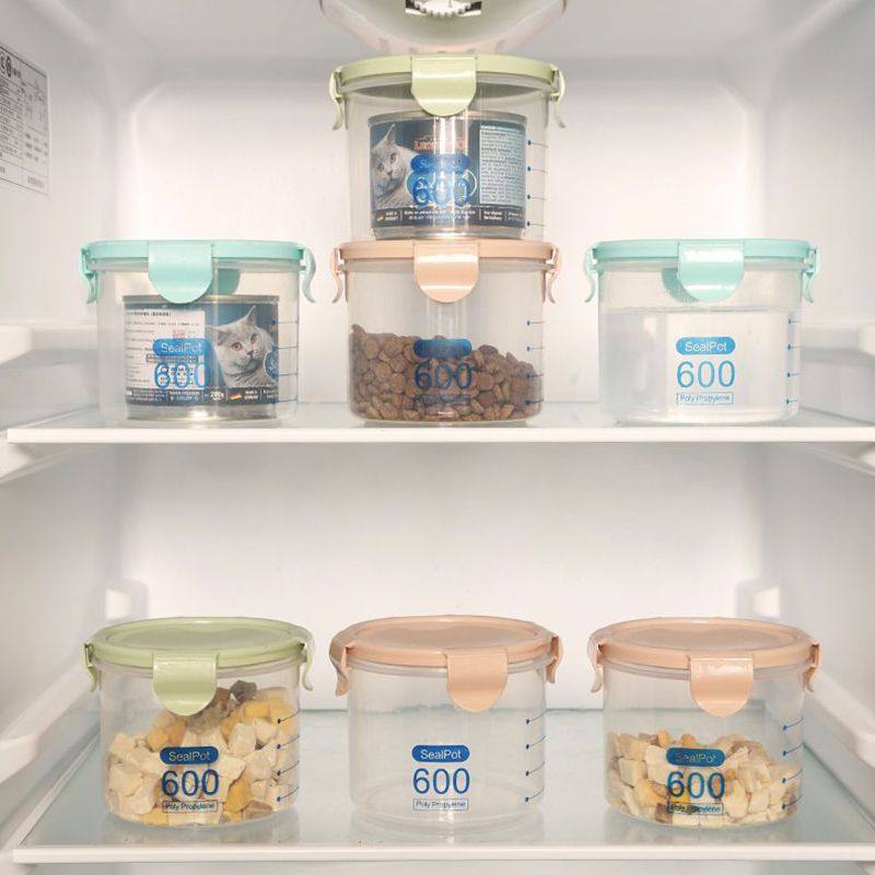 狗饭分装盒猫罐头保鲜盒密封盖猫粮狗粮冻干防潮储粮桶可分装外出,宠物/宠物食品及用品,宠物储粮桶,淘宝优惠券,粉丝福利购,淘宝优惠卷