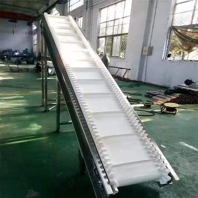 裙边传送带小型挡板输送带爬坡输送带装车卸货输送机升降式运输机