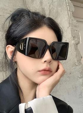 2024新款欧美时尚个性太阳镜女复古潮流街拍ins大框墨镜防紫外线