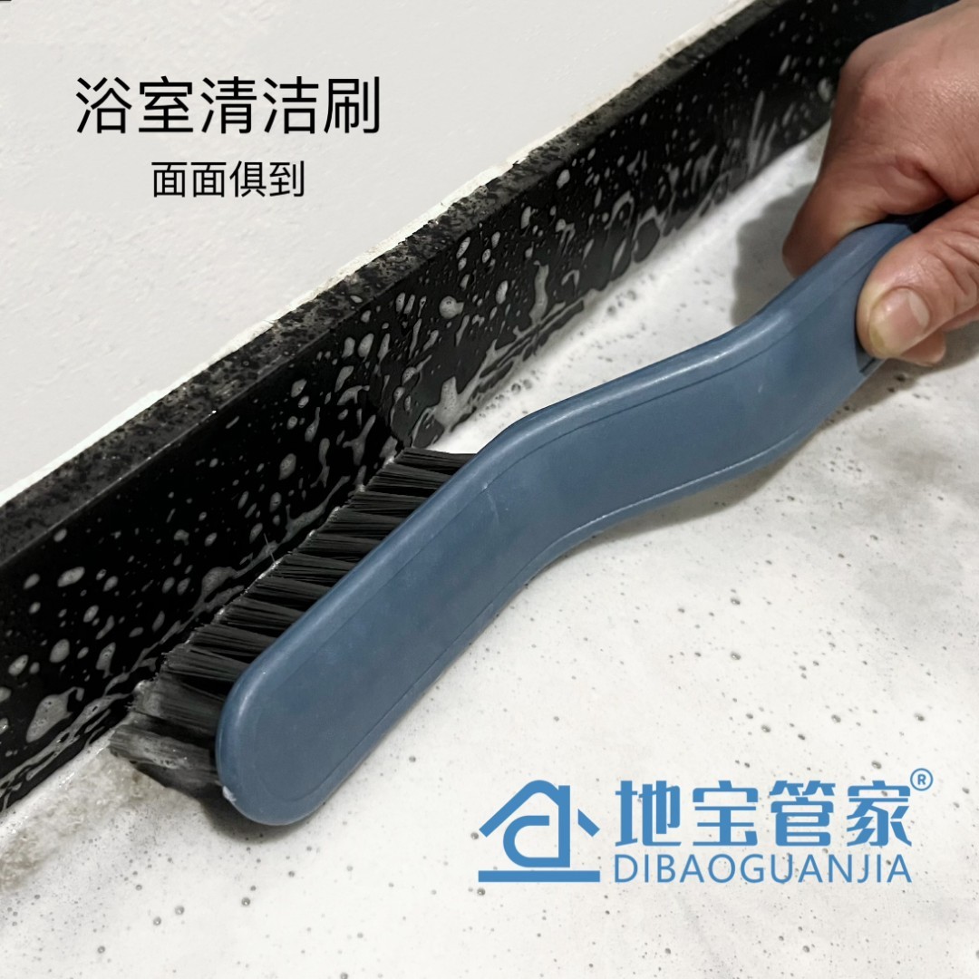 浴室毛巾清洁刷多功能瓷砖台面死角刷墙地缝硬毛厨房卫生间去死角
