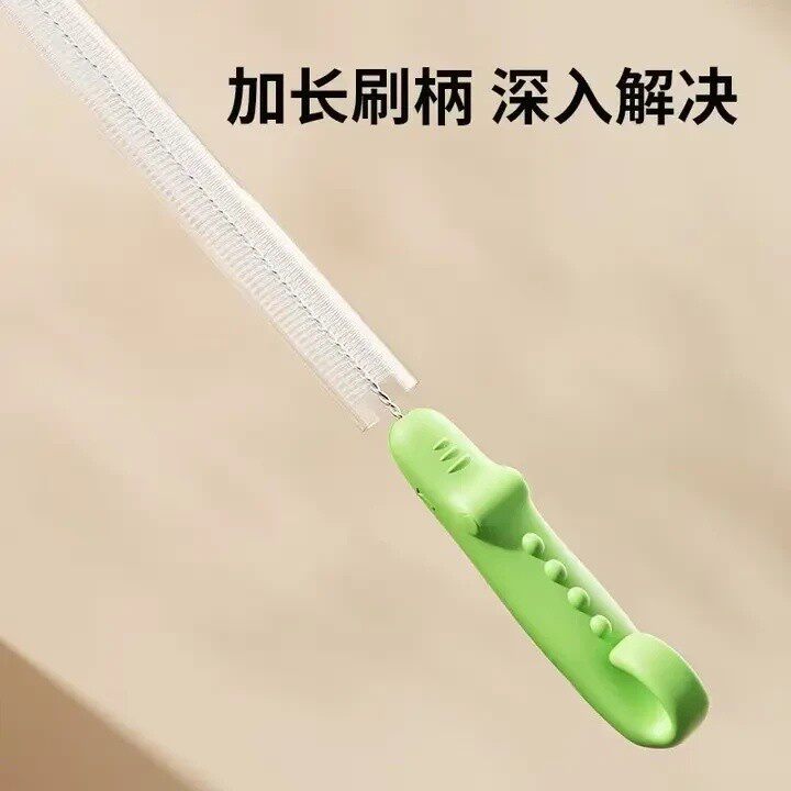 抢两个吸管刷婴儿奶瓶刷宝宝奶嘴刷清洁刷套装杯刷儿童杯清洗