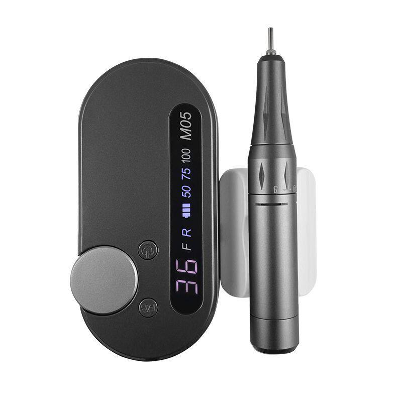 美甲店专用蓄电打磨机电动指甲磨甲器去死皮小型充电便携卸甲工具