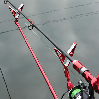 路滑专用支架路滑架杆支架头羊角头矶竿滑漂专用炮台支架路亚筏杆