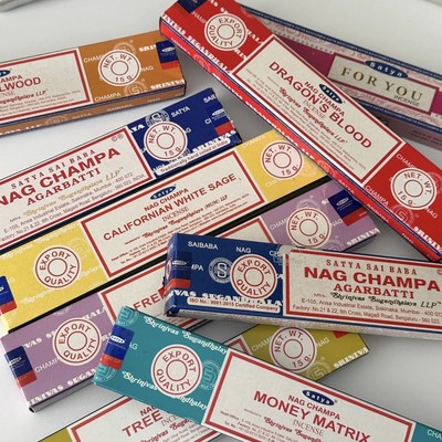 赛巴巴印度Nagchampa真理SATYA檀香线香天然植物