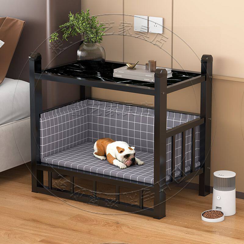 猫猫床狗狗床铁艺可拆洗铁质宠物床猫咪床四季通用猫窝简约床头柜