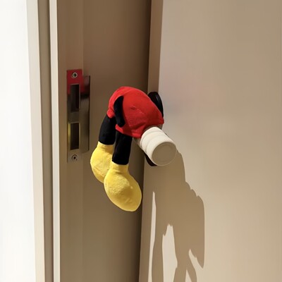 米奇屁屁门把手套防撞防静电入户门把保护套通用款门档装饰品可爱