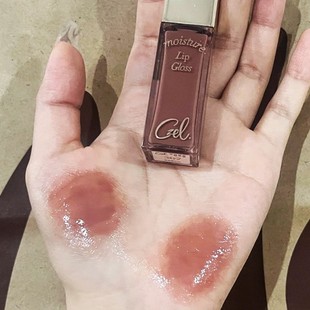 Czel绔姿唇釉口红唇部精华水光镜面307杏仁白茶唇蜜不掉色不沾杯