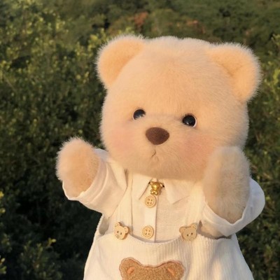 情人七夕礼物关节熊小熊战士可爱送女友闺蜜生日礼物手工宝宝呆萌