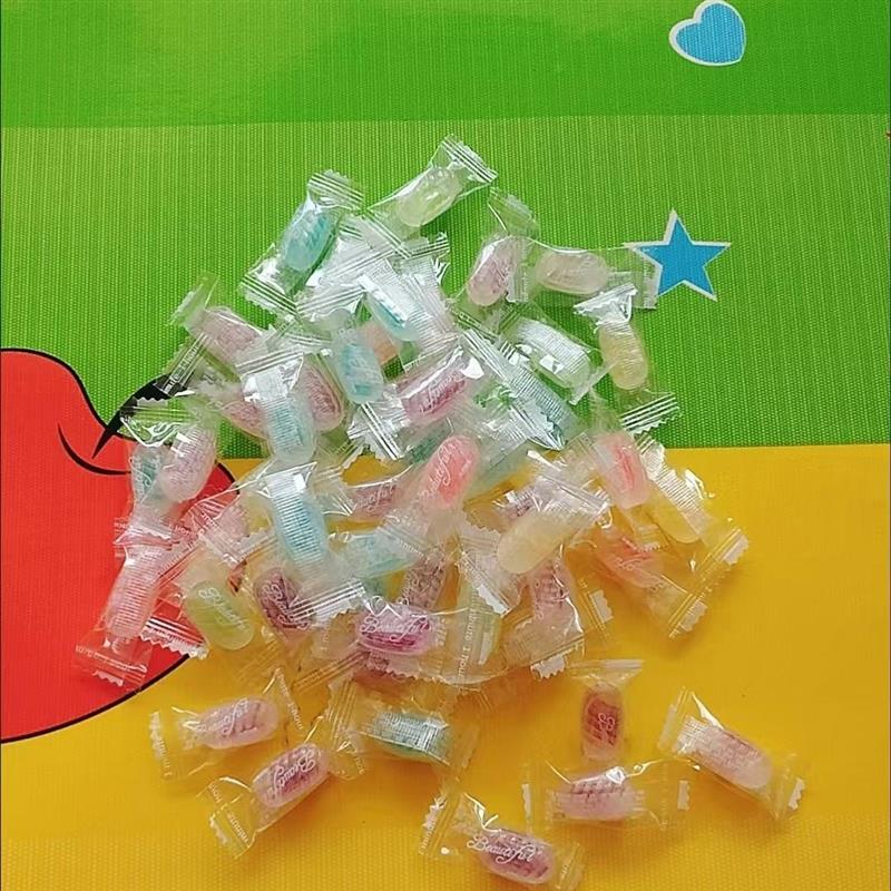 现货新品甜芯果味夹心硬糖高颜值休闲零食袋装公司前台招待糖果