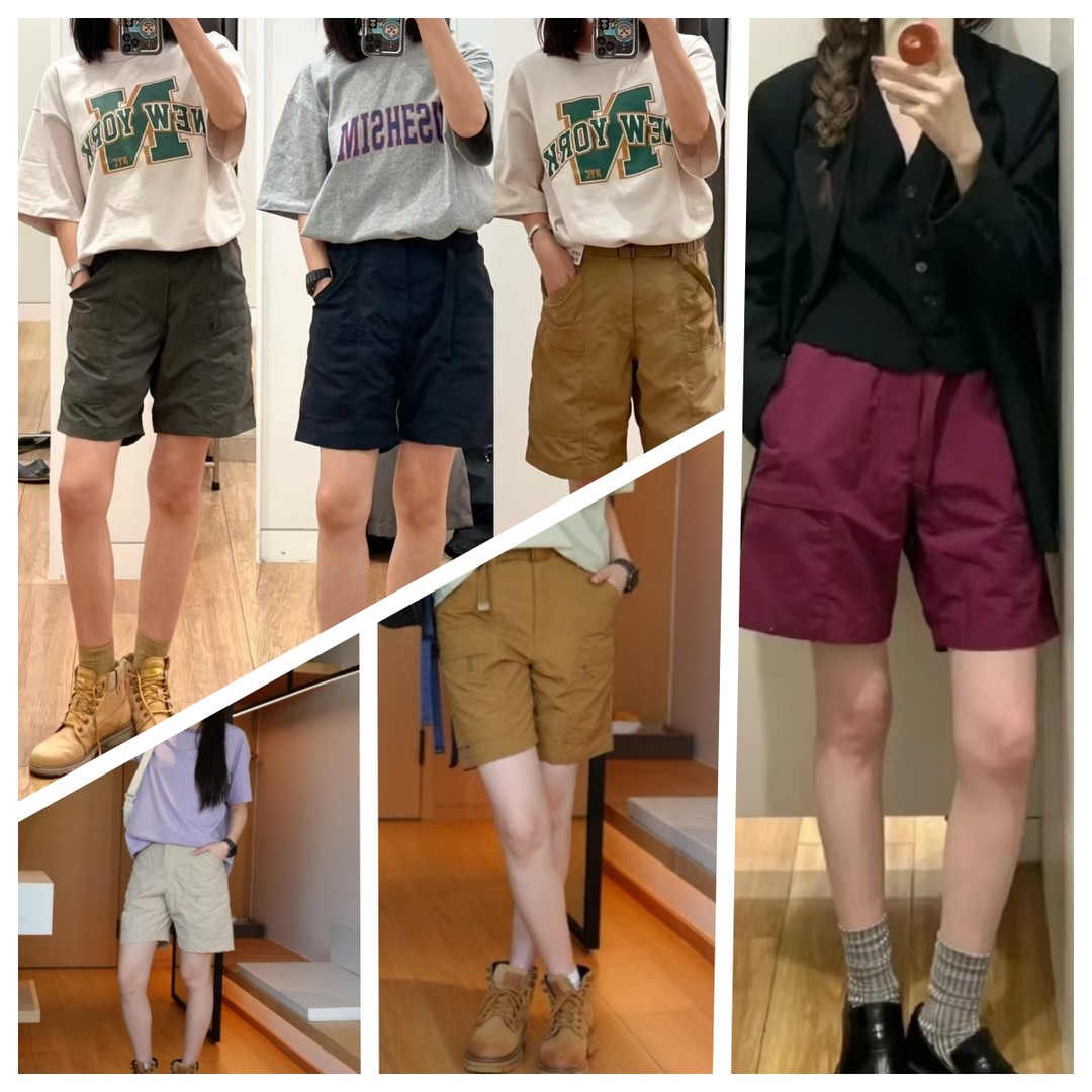 【外单】！男女款夏季5分裤速干透气休闲工装户外冲锋短裤运动中