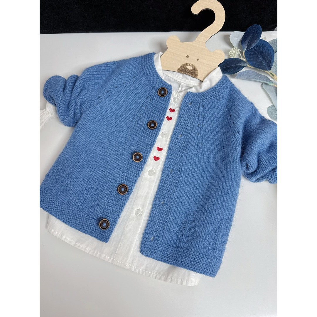 幸运树开衫！材料包！羊绒线一团一两！