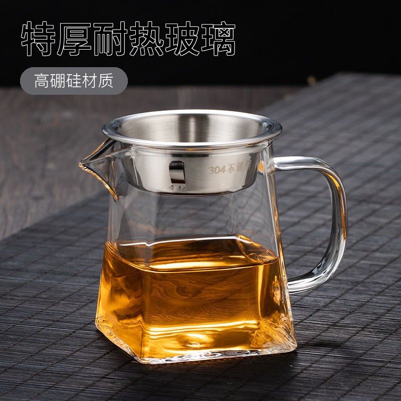 特厚耐热创意高硼硅公道杯茶漏大号分茶加厚耐高温茶海家用茶道,餐饮具,公道杯,淘宝优惠券,粉丝福利购,淘宝优惠卷