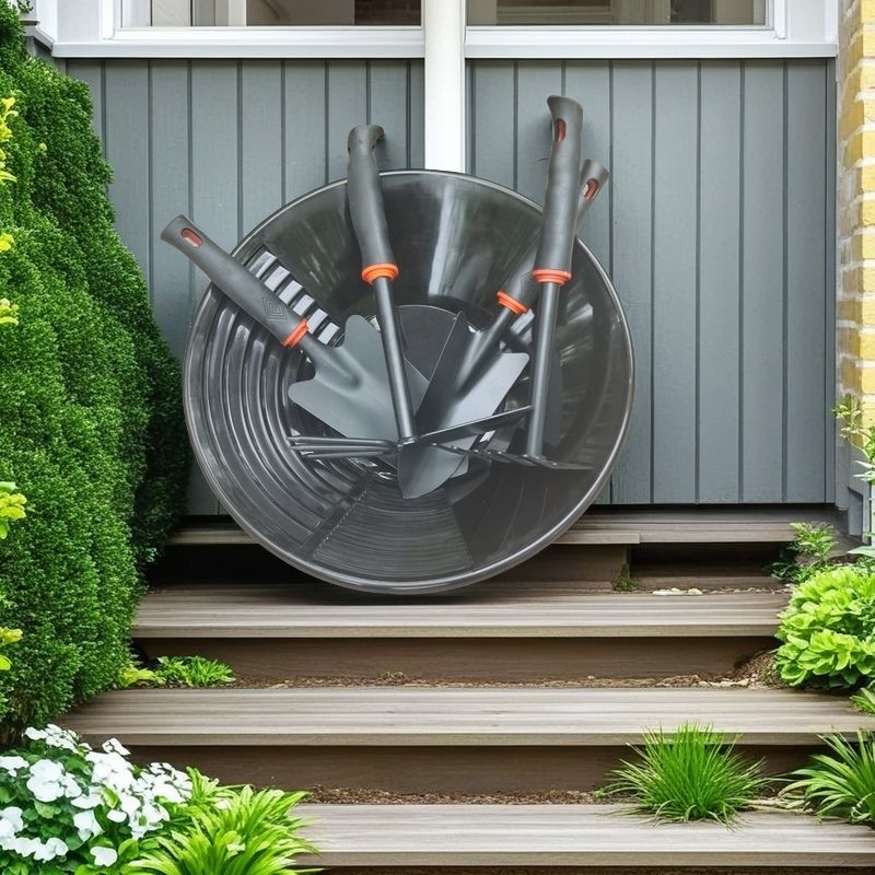 淘金专用工具38CM淘金盆家庭亲子淘金套装聚丙烯材质六件套溪流淘